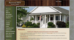 Desktop Screenshot of baywoodhoa.org